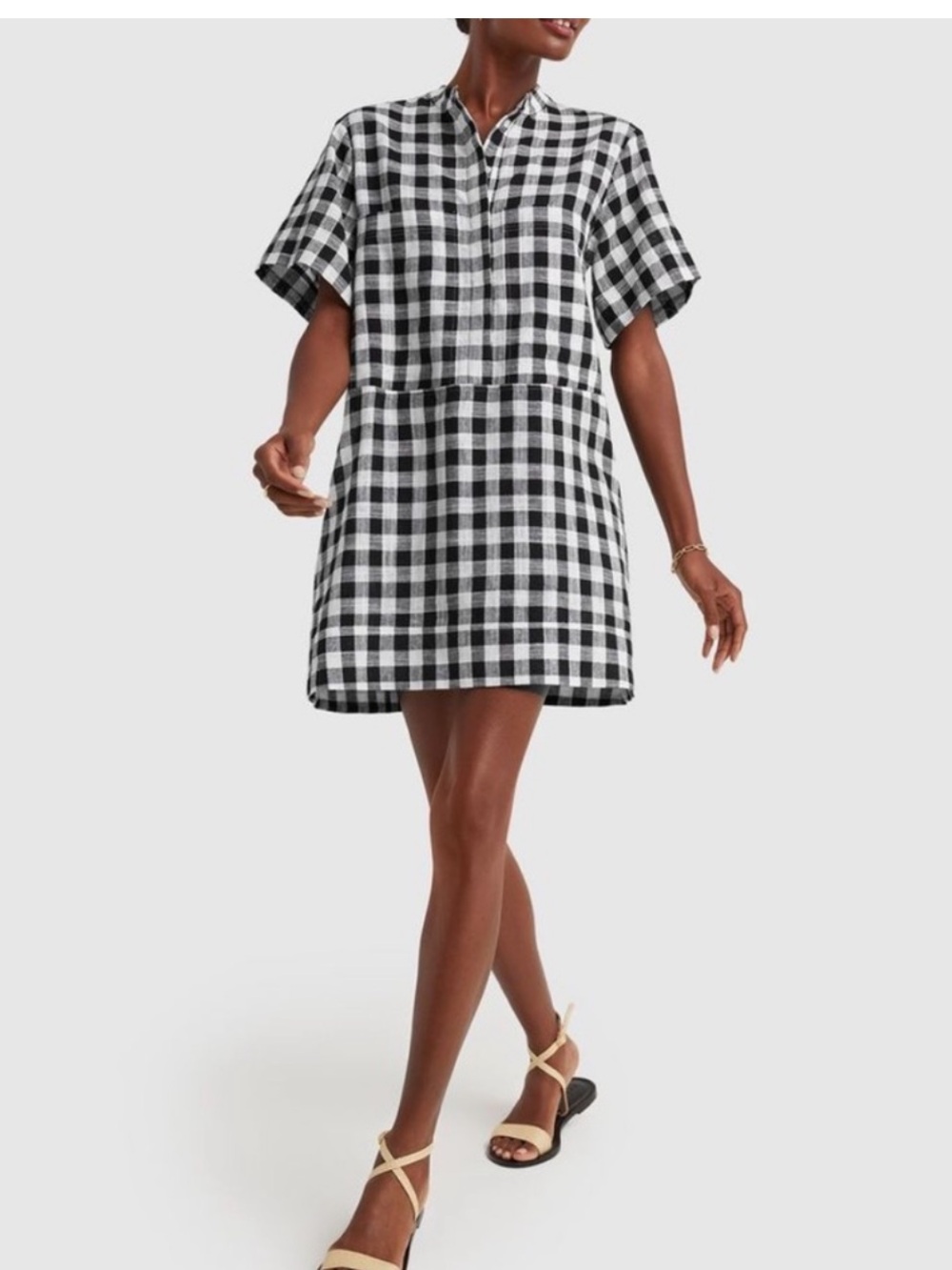 Goop G Label Charlie Dress Plaid Mini 2